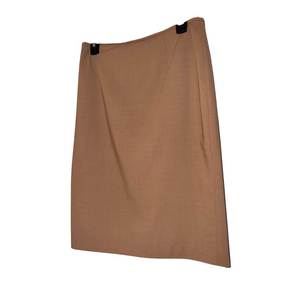 Calvin Klein Women’s Size 6 Camel Wool Blend Pencil Skirt Lined Career - Picture 2 of 5